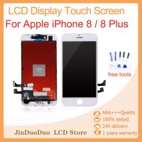 Lcds เหมาะสำหรับ Apple 8 LCD 8 Plus 8 P ชิ้นส่วนจอสัมผัสแอลซีดีของเครื่องแปลงดิจิทัลอะไหล่แผงหน้าจอสัมผัส