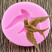 Little Bird Silicone Mold Fondant Mold DIY Wedding Cake Decorating Tools Kitchen Baking Chocolate Candy Clay Moulds Bread  Cake Cookie Accessories