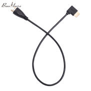 Baoblaze 90 Dây Cáp HDMI Góc Trái 1ft 0.3M Từ Nam Sang Nam Cho Trò Chơi HD