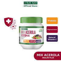 KAY KAY MIX ACEROLA INULIN PLUS กรีนอะเซโรลาเชอรี่ ผสมเบอรี่ และอินนูลิน เสริมภูมิคุ้มกัน