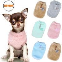 ZZOOI Soft Fleece Pet Dogs Clothes for Small Medium Dogs Winter Warm Puppy Cat Vest Chihuahua Jacket Teddy Yorkie Shih Tzu Sweater