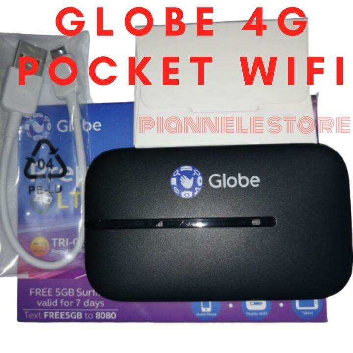 【COD】 Globe 4G Pocket Wifi (2020 Model) with Prepaid SIM Card connect