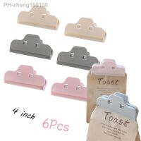 4 Inch 6 Pack Food Bags Clip Large Clip Snack Bag Clip Coffee Bag Chip Bag Clip Food Bag Clips Plastic Heavy Seal Clip