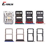 Micro SD / Sim Card Tray Socket Adapter สําหรับ HuaWei Mate 20 Pro X 20X Lite Connector Holder Slot Reader Container