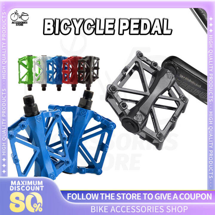 1 Pair BIke Cleats Pedal Alloy Mtb Pedal Sealed Bearing Pedal Road