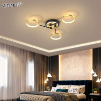 New Modern LED Chandelier Lights Dimmable For Bedroom Living Room Kitchen Salon Lustre Lamps Home Lighting With Remote Control