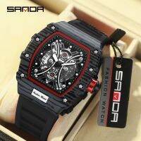 SANDA Top New Mens 30M Male Hollow Relogio Masculino ❈✙