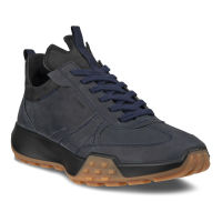 ECCO รงเท้าหนัง RETRO SNEAKER M LOW GTX BLUE