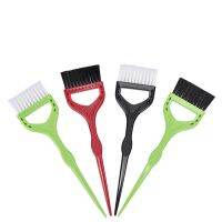 ஐ Nylon Hair Dye Coloring Brush Single Side Black Sharp-Tail Hairbrush Barber Hot Oil Treatment Brush Salon Hairdressing Tool E991