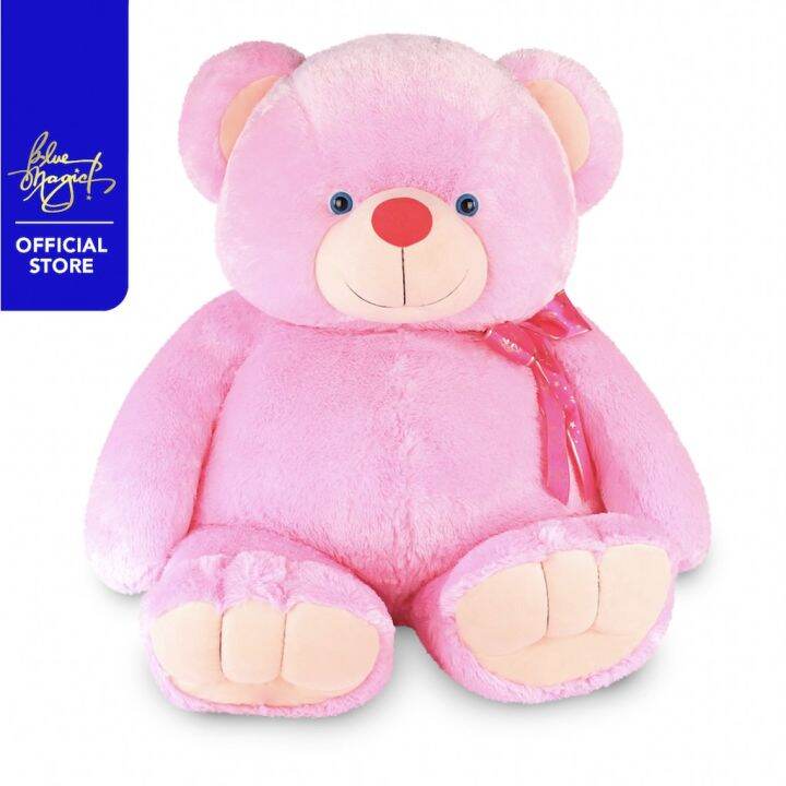 pink life size teddy bear