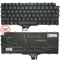 US New Laptop Keyboard For Dell Latitude 9510 9520 2-in-1 English Black With Backlit Without Frame