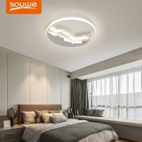 Modern LED Ceiling Lights With Remote Control Acrylic Lighting For Living Dining Study Room Bedroom Loft Home Lamps Luminaire