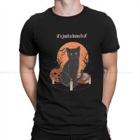 Cat Lover Tshirt Black Cat Bunch Classic Elegant T Shirt Oversized Men Clothes New Design Trendy