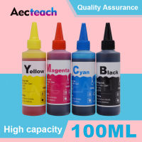 Aecteach Universal 4 Color Dye Refill Ink Kit For Canon PG 510 CL 511 XL IP2700 MP280 MP480 MP490 MP240 MP250 MP260 270 Printer