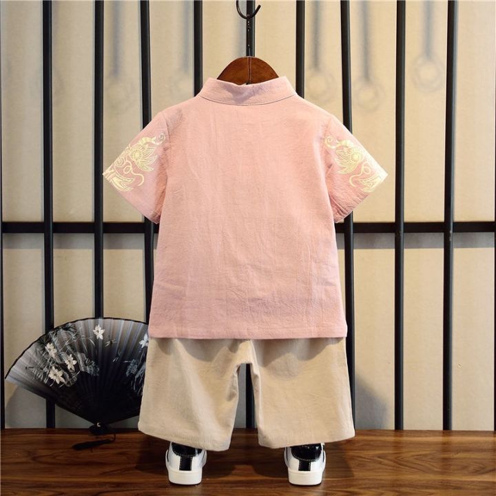 ready-boys-hanfu-summer-suit-childrens-tang-suit-antique-chinese-style-suit-baby-summer-ancient-costume-one-year-old-dress-chinese-wind-cotton