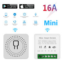 สวิตช์อัจฉริยะแบบไร้สาย16A ขนาดเล็ก Lzd_Aubess รองรับบ้านอัตโนมัติอัจฉริยะสวิทช์ไร้สายเครื่องจับเวลาควบคุม2ทางใช้ได้กับ Tuya Alexa Go Ogle 0512ที่บ้าน