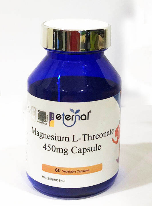 ETERNAL MAGNESIUM LTHREONATE 450MG CAPSULE (60CAPS) Lazada