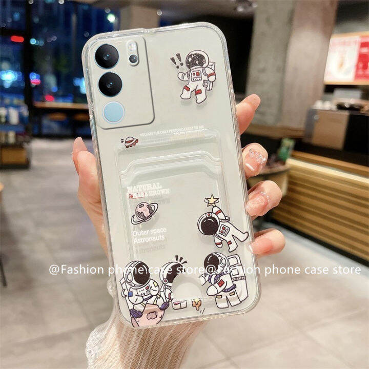 phone-case-เคส-vivov29-vivo-v29e-v29-pro-5g-เคสการ์ตูนน่ารักซิลิโคนกันกระแทกด้านหลังนิ่มโปร่งใสฝาปิดมีที่ใส่บัตร2023