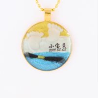 Lanugo SouvenirdiyHomemade Breast Milk Pendant Permanent Baby Fetal Hair Necklace Pendant Making Baby Girl Boy