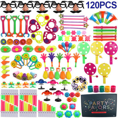 120PCS Kids Birthday Party Favors Pinata Filler Gift Toys Goodie Bag Toys Carnival Prizes Party Toys for Boys and Girls