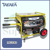 หมด TAKARA รุ่น MGT303 TMV6500 เครื่องปั่นไฟ เครื่องกำเนิดไฟฟ้า เครื่องผลิตไฟฟ้า GEN 5500W / 5.5KW (มีล้อ)