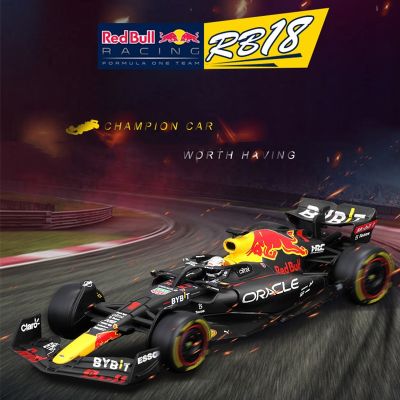 Bburago 1:43 Red Bull Racing TAG Heuer RB18 #1 Verstappen #11 Perez Alloy Car 2022 Champion F1 Die Cast Model Toy Collectible Die-Cast Vehicles