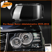 JEAZEA หน้ากากโป๊ะไฟแบบโปร่งใสไฟหน้ารถตัวครอบไฟหน้า2010-2012สำหรับโรเวอร์เรนจ์โรเวอร์ที่ดิน