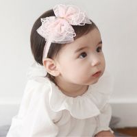 Kimi ๑ Newborn Baby Girls Headwear Hair Elastic Bands Ribbon Kids Headbands Accessories Toddler Infant Hairband Head wear Photography Props