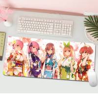 2023 Nakano miku Gotoubun no Hanayome girl Game mousepad Gaming Mousepad L Large Gamer Keyboard PC Desk Mat Computer Tablet Mouse Pad