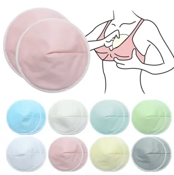 12pcs Organic Washable Breast Soft Pads Reusable Nursing Pads for