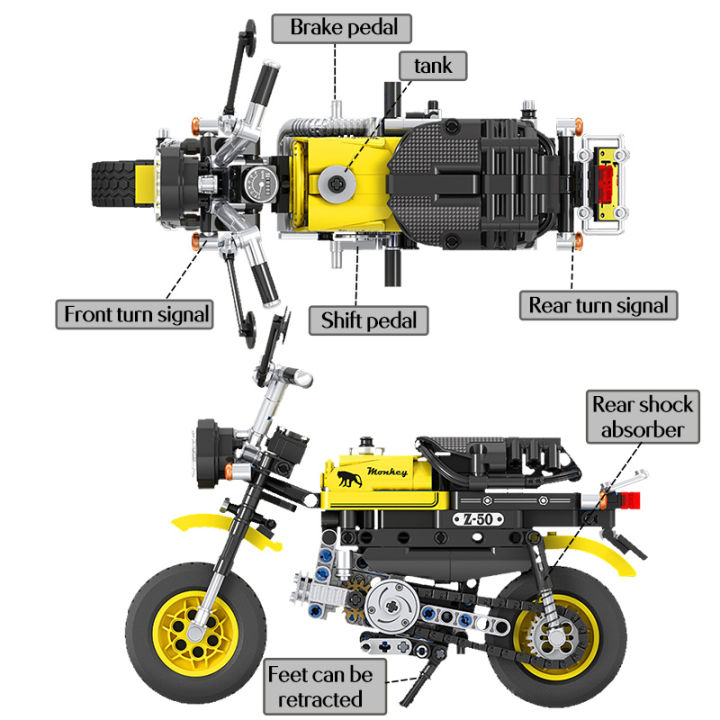 erbo-402pcs-city-technical-pedal-motorcycle-motorbike-model-building-block-diy-locomotive-brick-toys-gifts-for-children-boys