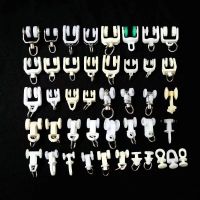 ☾◕ 20PCS/Set CurtainTrack Pulley Straight Rail Curved Rail Guide Pulley Accessories Roller Vintage Hook Ring Rail Track