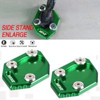 ✈❐ 2022 2023 Motorcycle Side Stand Enlarger Sled For Kawasaki ZX6R ZX-6R ZX 6R ZX10R Ninja ZX-10R ZX636 ZX-636 2009-2019 2020 2021