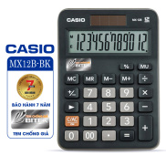 Máy tính CASIO MX-12B - Chính hãng Bitex, Bảo hành 7 năm