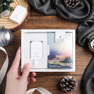 Seasonal Collection: SANDT Aroma Gadget ยาดมสไตล์แกตเจต กลิ่น Blooming Winter (บลูมมิ่ง วินเทอร์)