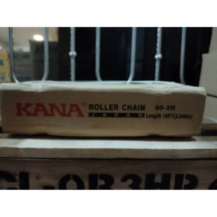 KANA โซ่คู่เบอร์ 802R 10ฟุต=1กล่อง โซ่ส่งกำลัง โซ่ลำเลียง KANA Roller