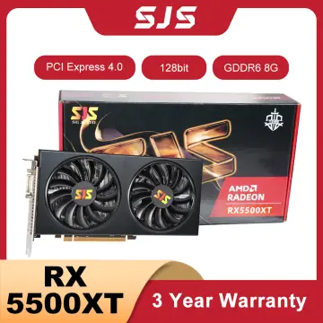 Placa de video xfx discount radeon rx 5500 xt 8gb