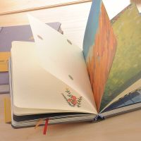 2021 Retro Little Prince Color Notebook Hardcover Paper Diary School Office Simple Literary Girl Stationery Creative Hand Book