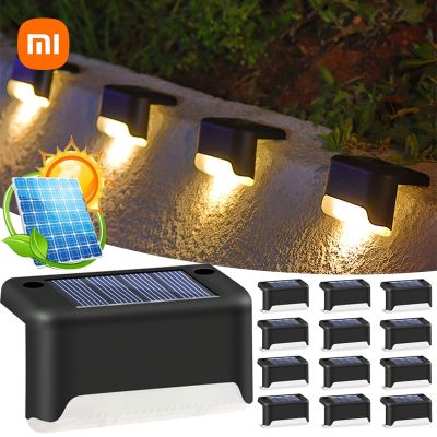 XIAOMI Solar LED Light Waterproof Outdoor Solar Lights Decoration For Patio Stair Lamps Garden Light Fence Balcony Solar Lamp