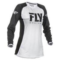 เสื้อยืดแขนยาว ลาย fly Racing Dirt Lite Jersey เหมาะกับใส่ขี่จักรยานยนต์ สําหรับผู้หญิง 2023