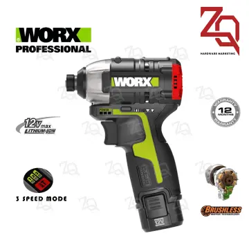 Shop Worx Wu132 12v Impact Driver online Dec 2023 Lazada .my