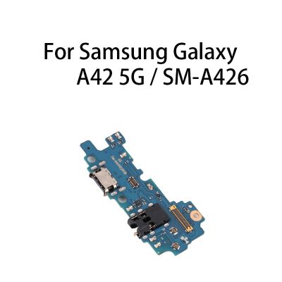 USB Charge Port Jack Dock Connector บอร์ดชาร์จ (OEM) สําหรับ Samsung Galaxy A42 5G / SM-A426