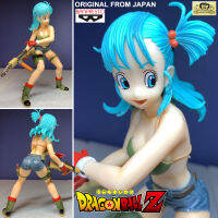 Figure ฟิกเกอร์ งานแท้ 100% แมวทอง Banpresto Ichiban Kuji จากการ์ตูนเรื่อง Dragon Ball Z ดราก้อนบอล แซด Bulma บลูม่า ชุดชั้นใน Ver Original from Japan Anime อนิเมะ การ์ตูน มังงะ คอลเลกชัน ของขวัญ New Collection Doll ตุ๊กตา manga Model โมเดล