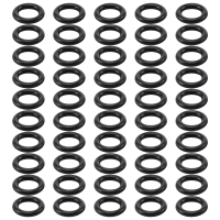 50 pieces black Nitrile rubber O Ring Seals Washers