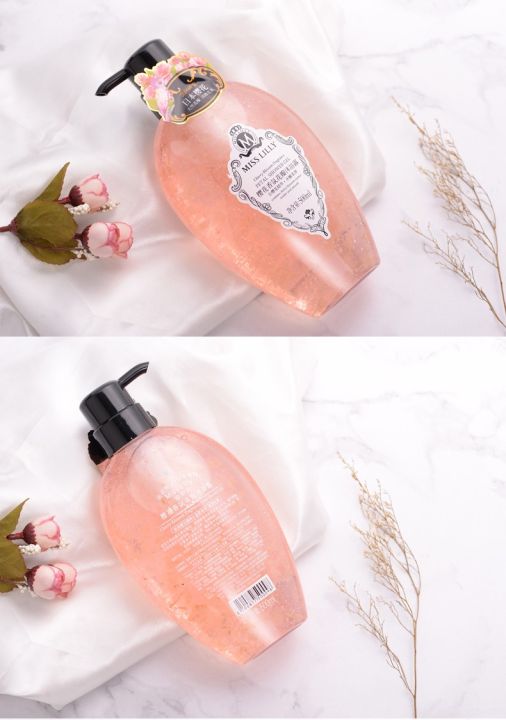 rbs-แชมพู-ครีมนวด-เจลอาบน้ำ-miss-lilly-sakura-fragrance-wash-ครีมอาบน้ำเกาหลี-หอมโดนใจ-มีกล่องแพ็คเกจ-สวยงาม