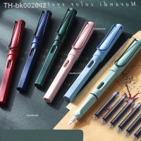 ◘▧ↂ Luxury fountain Pens Ink EF F Black Blue Fountain Pen School Office Business Supplies Writing Kids Stationery ink pens