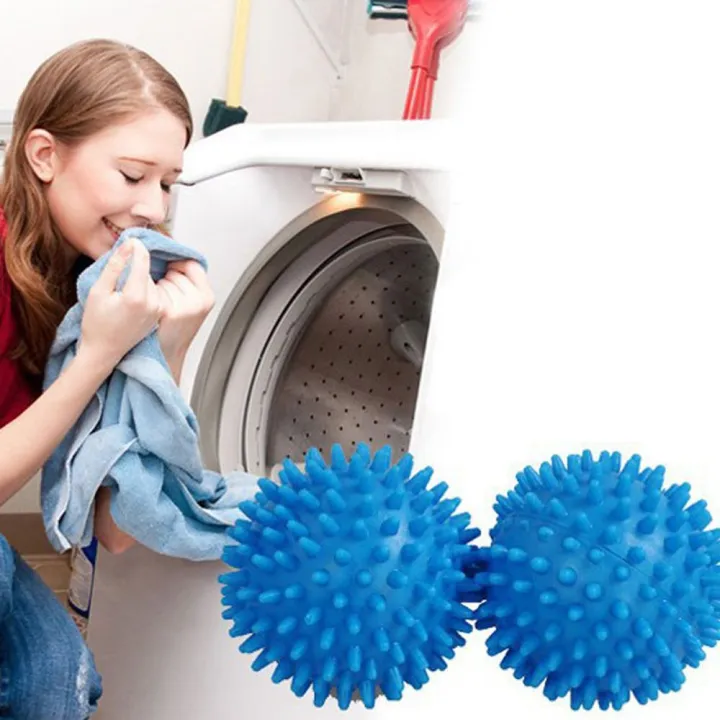 2pcs/set Reusable Laundry Balls Washing Machine Laundry Dryer Ball