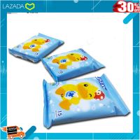 .เหมาะเป็นของฝากของขวัญได้ Gift Kids Toy. PAPA JAXX Daily Water Wipes สูตร Anti-Bacterial จากพี่เป็ด B.duck ขนาด 1 ห่อ [ เสริมสร้างพัฒนาการสมอง เกมครอบครัว ].