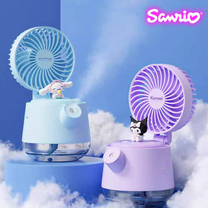 Aromatherapy Humidifier RGB Kuromi Cinnamoroll ORI Sanrio Diffuser Fan ...