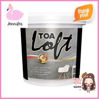 สีน้ำลอฟท์ภายนอก TOA LOFT1 สีเทาอ่อน 12 กก.EXTERIOR LOFT WATER-BASED PAINT TOA LOFT1 12KG LIGHT GRAY **ลดราคาจัดหนัก **